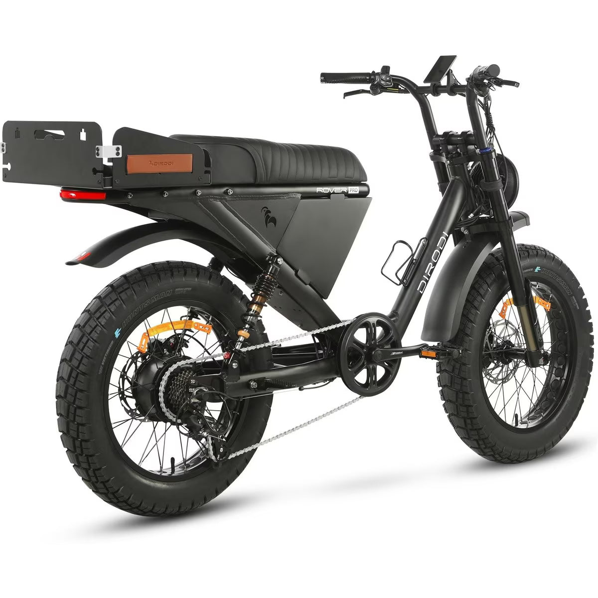 Dirodi Rover Pro ST 300W Electric Fat Bike - Jet Black