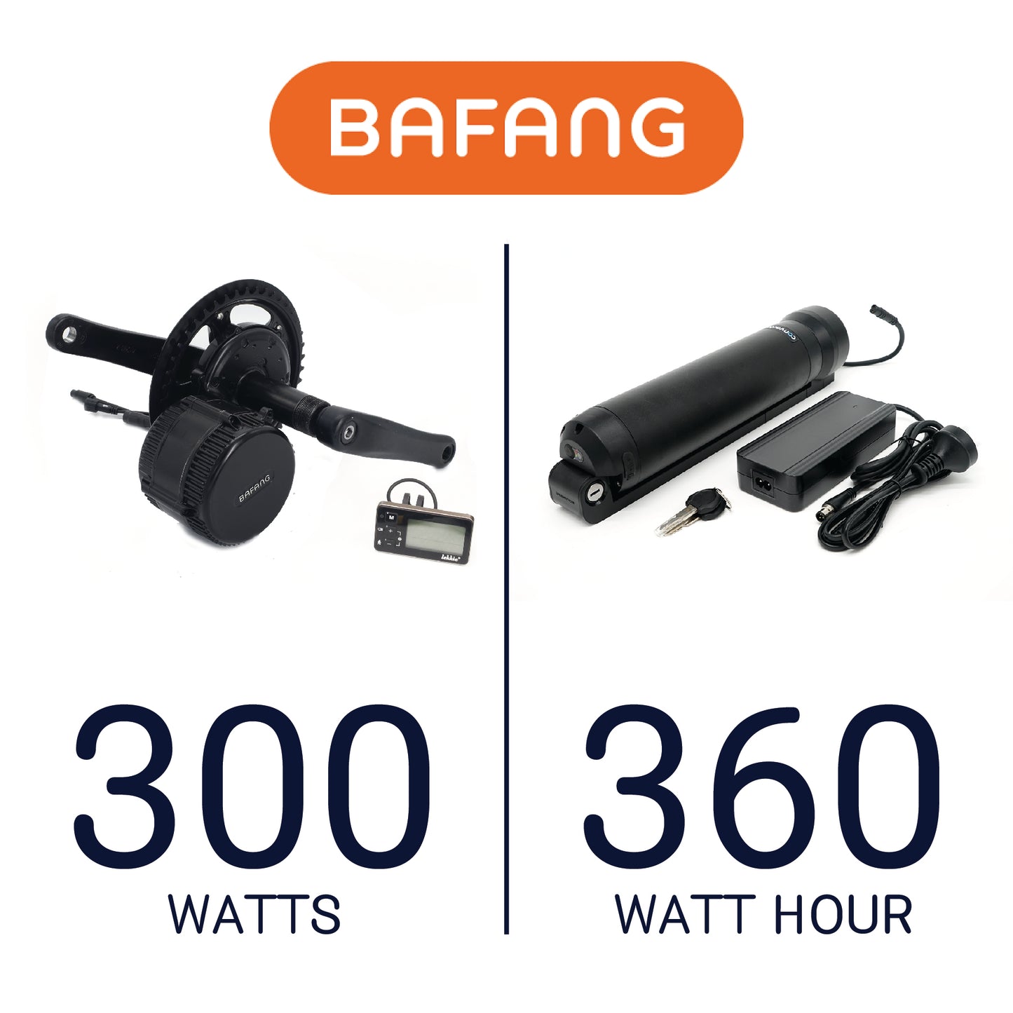 Bafang 300W, 360Wh Conversion Kit