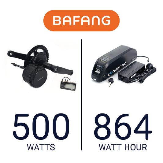 Bafang 500W, 864Wh Conversion Kit