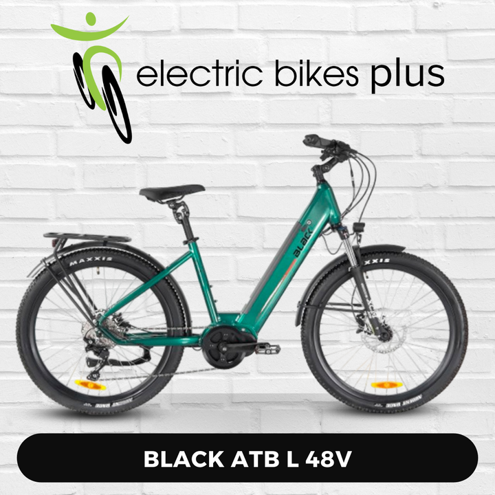 Black ATB L Elite (All Terrain) Electric Bike - 48V