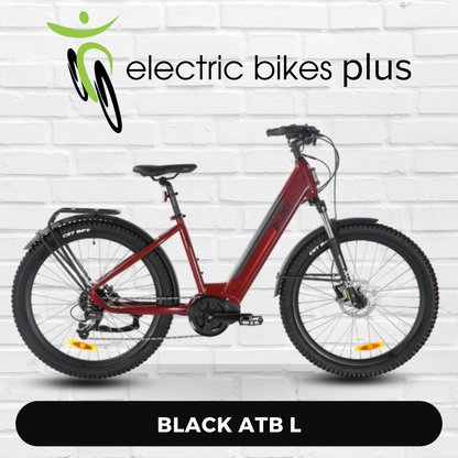 Black ATB L (All Terrain) Electric Bike - 36v 26"