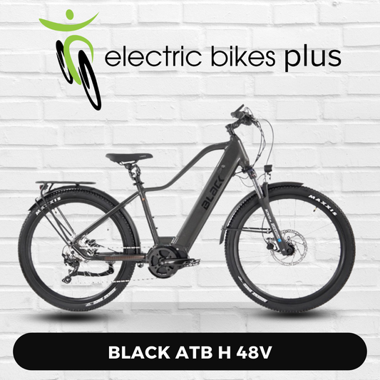 Black ATB H Elite (All Terrain) Electric Bike - 48v