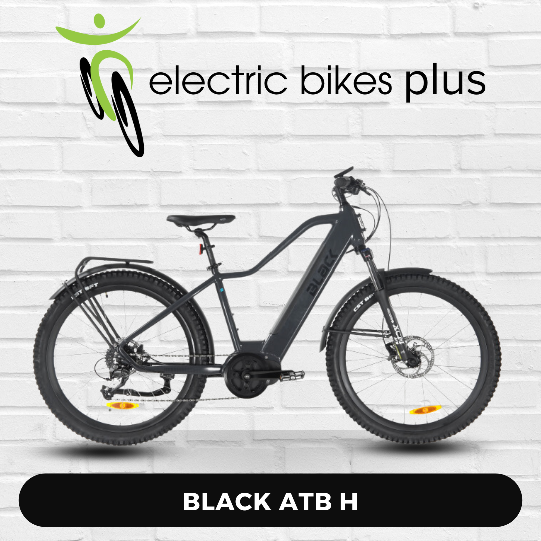 BLACK ATB-H (All Terrain) Electric Bike - 36v
