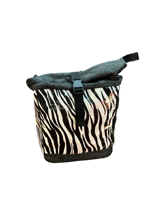 iKuri Kombi Backpack Pannier - Zebra